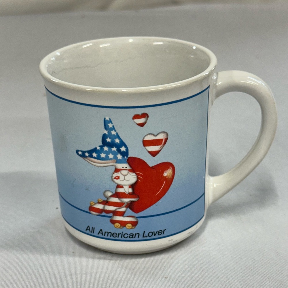 Vintage “All American Lover” Coffee Mug